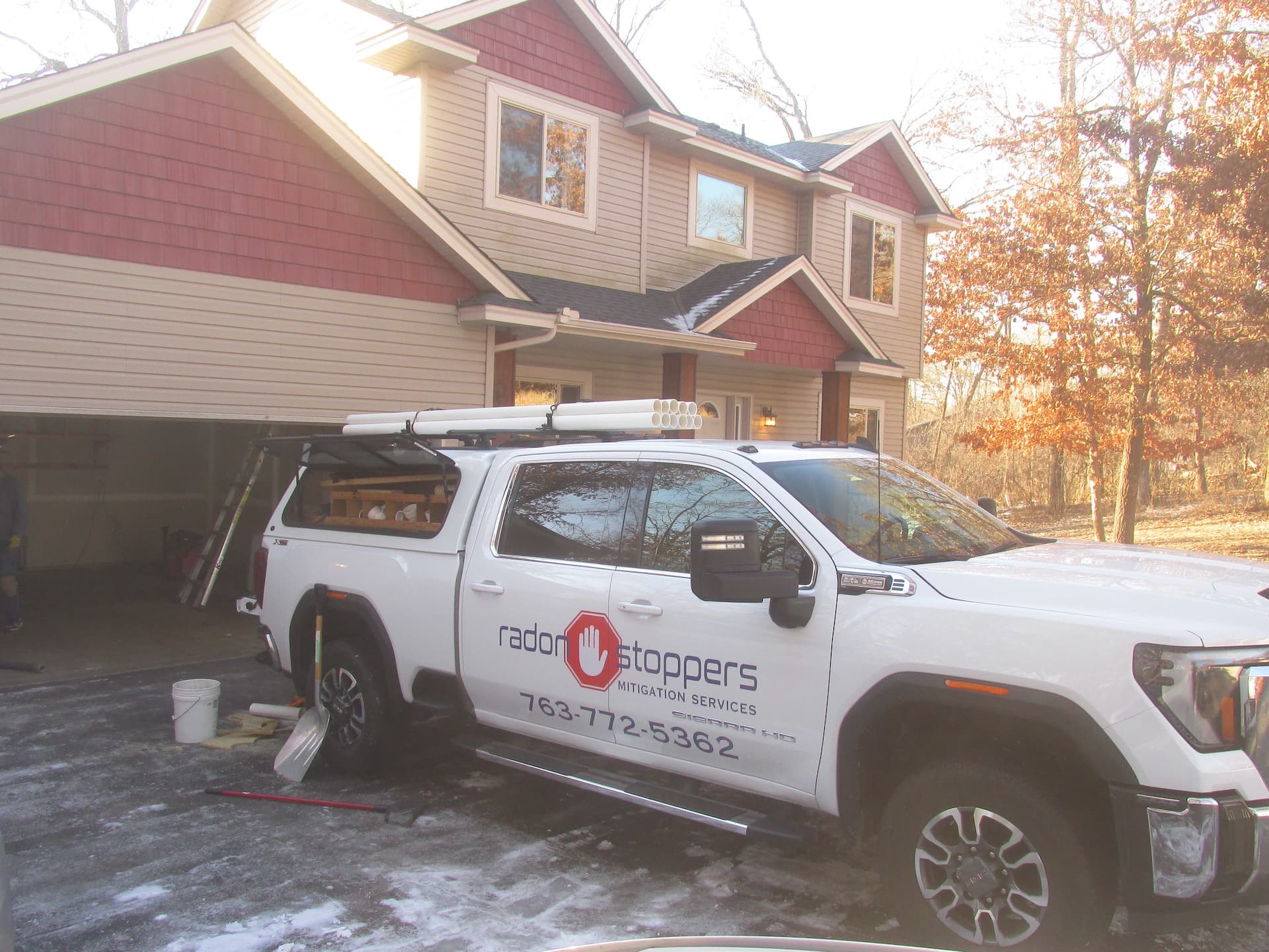 Radon Stoppers team at work